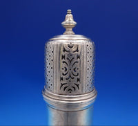 Munsey and Co Ltd English Estate Sterling Silver Muffineer Fancy Pierced (#6956)