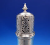 Munsey and Co Ltd English Estate Sterling Silver Muffineer Fancy Pierced (#6956)