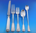 Shell and Thread by Tiffany Sterling Silver Flatware Set 8 Service 40 pcs Dinner