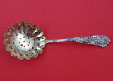 Trajan by Reed and Barton Sterling Silver Sugar Sifter Ladle Gold-Washed 6"