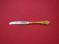 Grande Baroque Vermeil By Wallace Sterling Silver Dinner Knife 9 3/4"