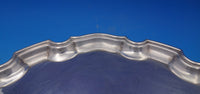 Rat Tail by Tiffany and Co Fluted Sterling Silver Drink Serving Tray 12" (#7361)