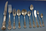 Marlborough by Reed & Barton Sterling Silver Dinner Flatware Set Service 88 Pcs