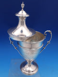 Crichton Bros English Estate Sterling Silver Covered Urn 10" Circa 1917 (#8430)