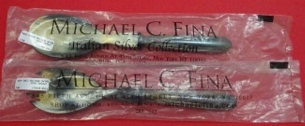 Impero by Zaramella Argenti Sterling Salad Serving Set 2pc Multi-Color 9" New