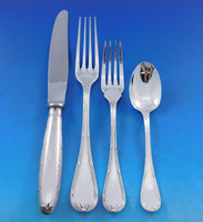 Rubans by Christofle Silverplate Flatware Service Set 128 pcs France Dinner Size
