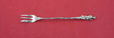 Hizen by Gorham Sterling Silver Cocktail Fork w/man riding koi fish on handle 6"