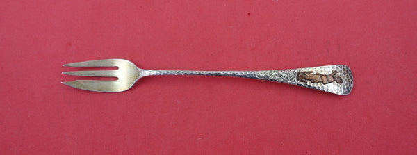 Applied Metals by Gorham Sterling Cocktail Fork #2 Lt GW w/Geisha Girl 6 1/8"