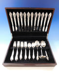 Rhapsody by International Sterling Silver Flatware Service for 12 Set 51 pieces