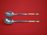 Brocade by International Sterling Silver Salad Serving Set Modern Custom 2-Piece