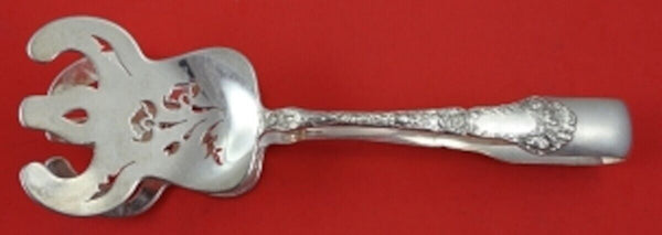 Poppy by Gorham Sterling Silver Sandwich Tong Pierced with Poppies 9" Serving