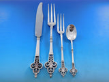 Renaissance by Christofle France Sterling Silver Flatware Service Set 59 pieces