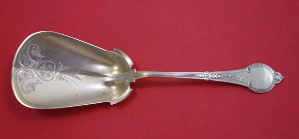 Comstock by Vanderslice Sterling Silver Berry Scoop GW Bright-Cut 9 1/2"