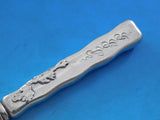 Lap Over Edge Acid Etched by Tiffany Sterling Dessert Knife HHAS Snail Seaweed