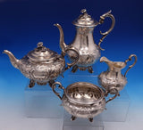 Henry Holland English Victorian Sterling Silver Tea Set 4pc Circa 1846 (#7615)