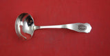 Ramona by Shreve Sterling Silver Sauce Ladle w/applied monogram 5"
