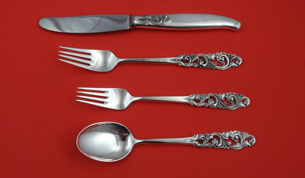 Tele by Mylius Brodrene Norwegian Sterling Silver Regular 4-pc Setting