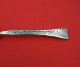 Lap Over Edge Acid Etched by Tiffany and Co Sterling Teaspoon w/Lily Flower 6"