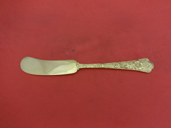 Cluny Vermeil by Gorham Sterling Silver Butter Spreader Flat Handle 6"
