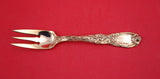Chrysanthemum Vermeil by Tiffany and Co Sterling Salad Fork 3-tine 2 hole 6 3/4"