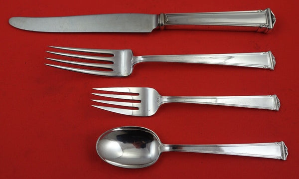 Theseum by International Sterling Silver Dinner 4-piece Setting