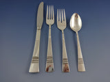Diadem by Reed & Barton Sterling Silver Flatware Service 12 Set 54 Pcs Modernism
