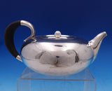 Cosmos by Georg Jensen Sterling Silver Tea Set 5pc with Wood Handles (#8798)