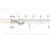 14k Yellow Gold Oval 1.55 Carat Genuine Natural Moonstone Pendant (#J6711)