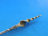 Irian by Wallace Sterling Silver Butter Pick Twisted Gold Washed Original 6"