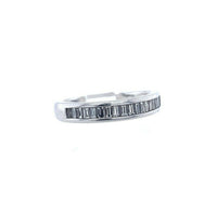 Platinum 1/2ct Genuine Natural Diamond Ring Wedding Band (#J4937)