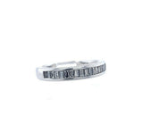 Platinum 1/2ct Genuine Natural Diamond Ring Wedding Band (#J4937)