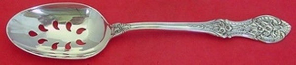 Springtime by International Sterling Silver Serving Spoon Pierced 9-Hole Custom