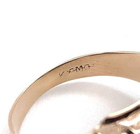 10k Bloodstone Rose Gold Men's Ring Jewelry (#J5706)
