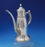 Louis XV by Whiting-Gorham Sterling Silver Demitasse Pot #2949 9" x 8" (#6401)