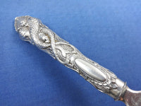Dolphin by Albert Coles Sterling Ice Cream Slice AS Serrated w/Dolphins #2