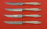 Prelude by International Sterling Silver Steak Knife Set 4pc HHWS  Custom 9 3/8"