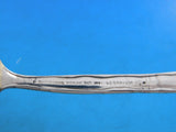 Lap Over Acid Etched Tiffany Sterling Silver Ice Cream Fork GW Geranium Flowers