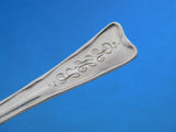 Lap Over Acid Etched by Tiffany Sterling Silver Teaspoon with Arbutus Flower 6"