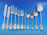 Grecian by Gorham Sterling Silver Flatware Service Rare circa 1861 Early 101 pcs