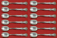 Rondo by Gorham Sterling Silver Ice Cream Dessert Fork Custom Set 12 pcs 5 7/8"
