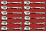 Rondo by Gorham Sterling Silver Ice Cream Dessert Fork Custom Set 12 pcs 5 7/8"