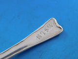Lap Over Edge Acid Etched by Tiffany Sterling Silver Teaspoon Lily Flower 6"