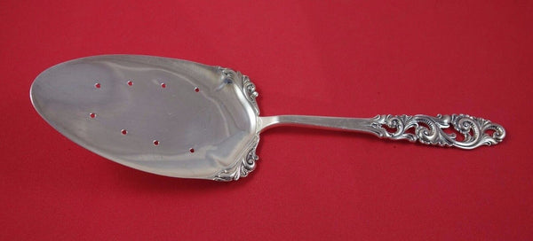 Tele by Mylius Brodrene Norwegian Sterling Silver Pie Server AS Pierced 9 1/2"