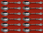 Burgundy by Reed and Barton Sterling Silver Place Soup Spoon Set 12 pcs 7 3/8"