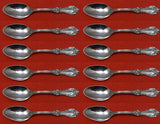 Burgundy by Reed and Barton Sterling Silver Place Soup Spoon Set 12 pcs 7 3/8"