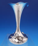 Blackinton Sterling Silver Bud Vase with Pond Lily #347 5" x 2 1/2" (#7984)