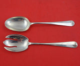Rat Tail by Tiffany and Co Sterling Silver Salad Serving Set 2pc AS 9 3/4"