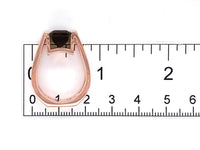 14k Rose Gold Custom Bi-Color Genuine Natural Tourmaline Ring Harry Roa (#J7311)