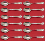 Wave Edge by Tiffany and Co Sterling Silver Place Soup Spoon Set 12 pieces 7"