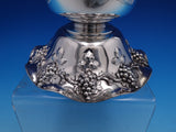 Grape by Shiebler Sterling Silver Wine Cooler Vase 2357 10 1/2" Monogram S #7752